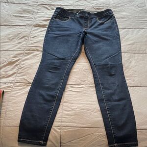 Maurices Dark Blue Skinny Jeans